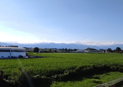 Quadrilocale con vista campagna